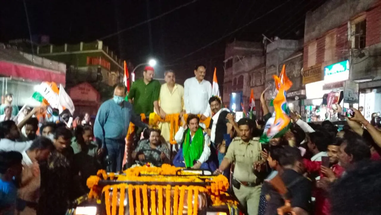 শত্রুঘ্ন সিনহার রোড শো