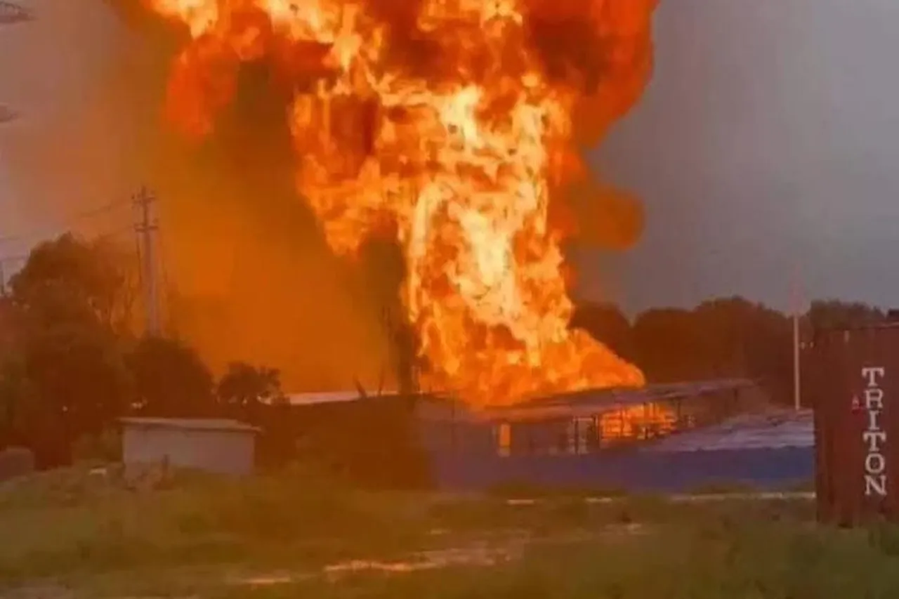 বাংলাদেশের পাওয়ার প্ল্যান্টে ভয়াবহ আগুন