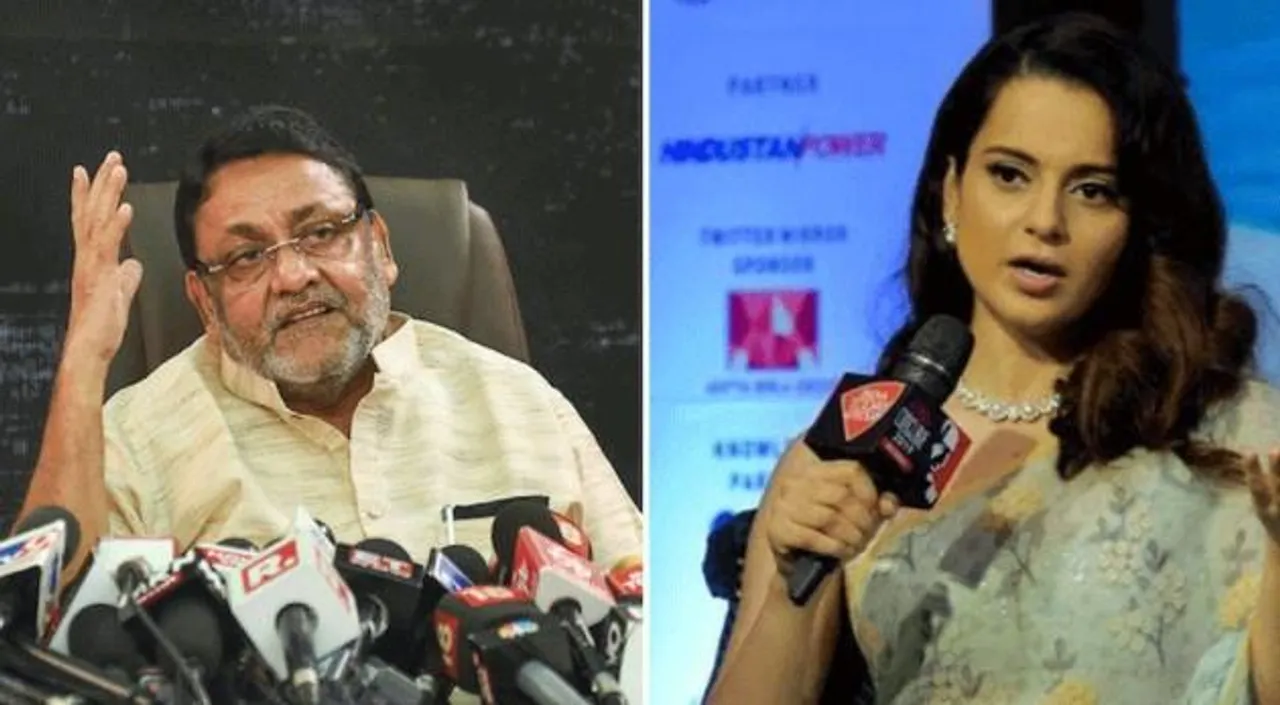 কঙ্গনার ‘ভিক্ষের স্বাধীনতা’ মন্তব্যে কটাক্ষ নবাব মালিকের