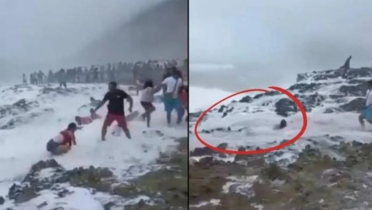 সমুদ্রের ঢেউয়ে ভেসে গেলেন প্রবাসী ভারতীয় যুবক ও তাঁর দুই সন্তান