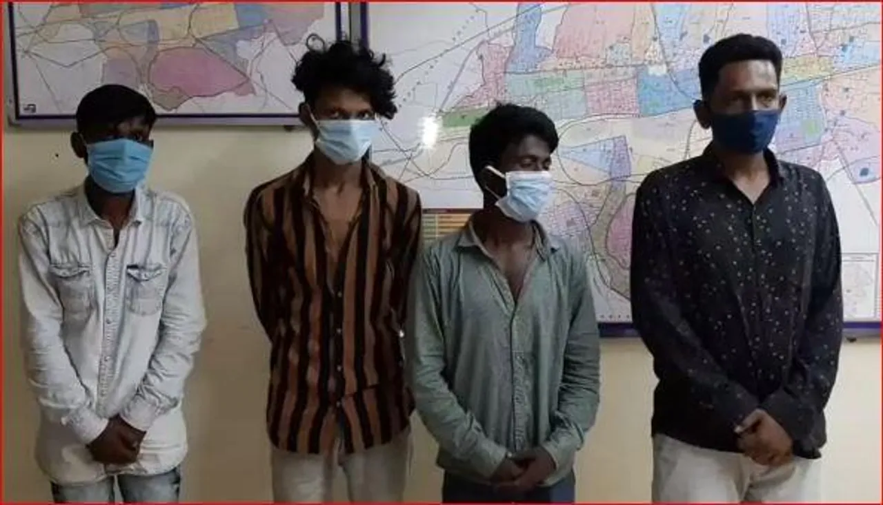 ২২ কেজি গাঁজা সহ গ্রেফতার ৪