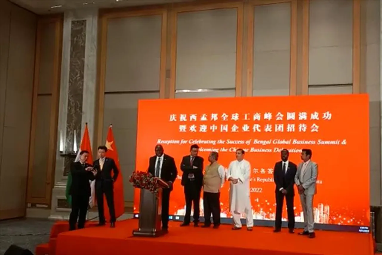 পশ্চিমবঙ্গে বিনিয়োগে 'ওলিভ ব্রাঞ্চে'র প্রস্তাব চিনের