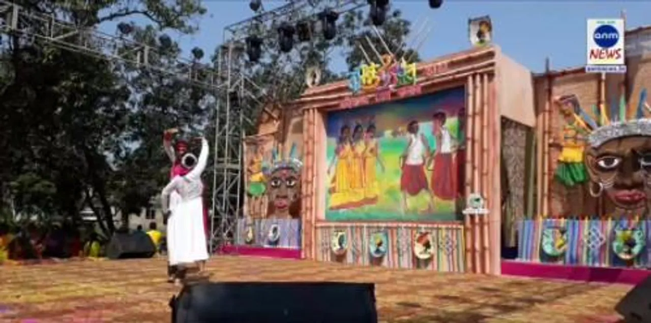 মহিষাদল রাজবাড়ির আম্রকুঞ্জে বসন্তোৎসব