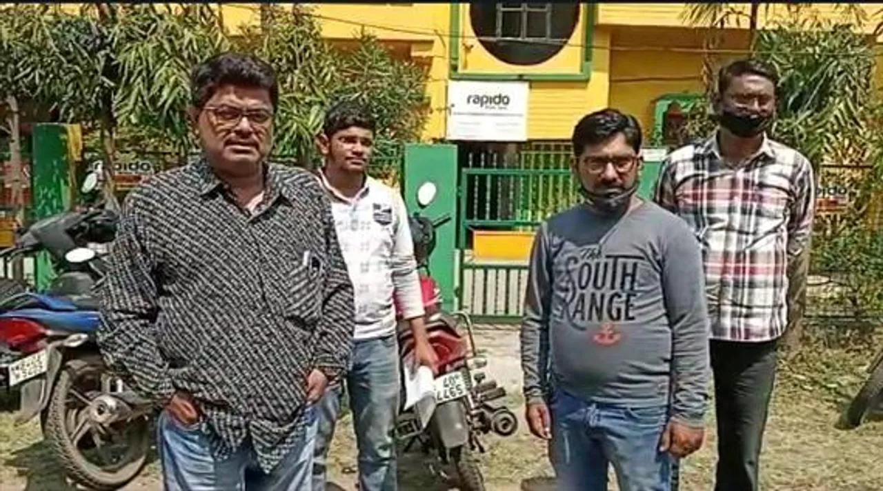 র‍্যাপিডো বাইক ট্যাক্সি দফতরে ডেপুটেশন দিল সেন্টার অফ ইন্ডিয়ান ট্রেড ইউনিয়ন