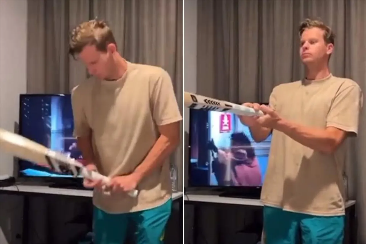 মধ্যরাত্রে প্র্যাক্টিসে মত্ত স্মিথ