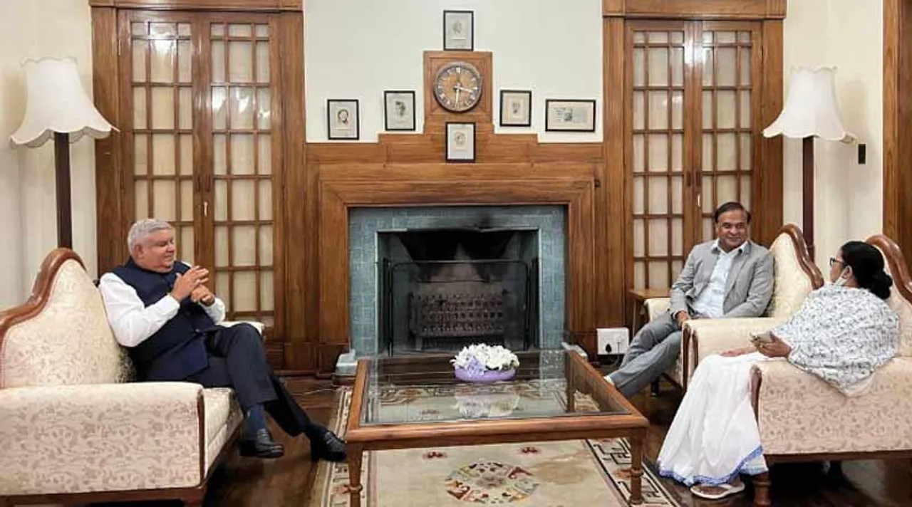 দার্জিলিঙে রাজভবনে মুখ্যমন্ত্রী