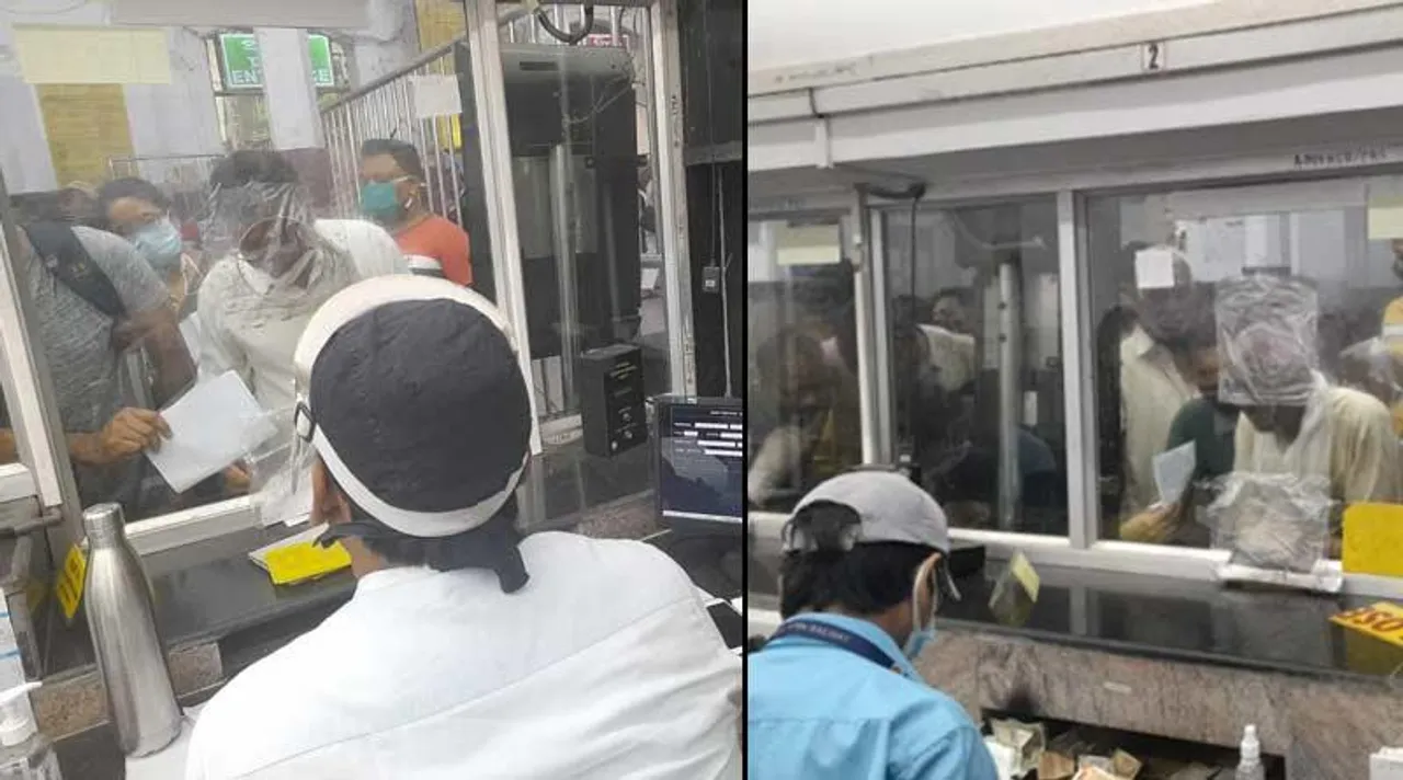 কোভিডের কঠিন সময় পেরিয়ে গেলেও কড়া নিয়ম জারি রেলে