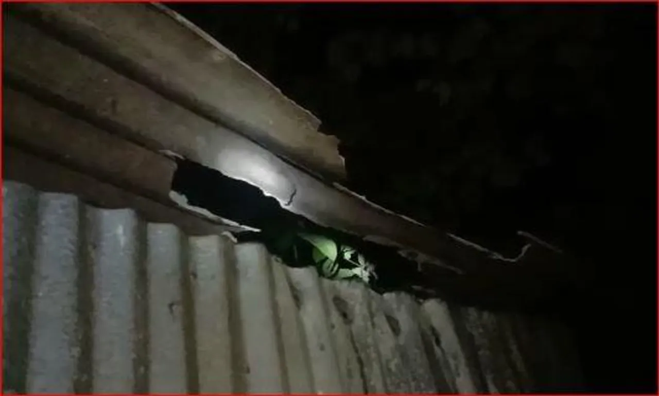 ভোটের আগের রাতে তীব্র শব্দে কেঁপে উঠল বামন হাট