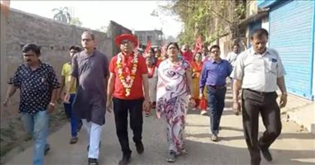 বনধ সফল করতে রাস্তায় বাম কর্মীরা
