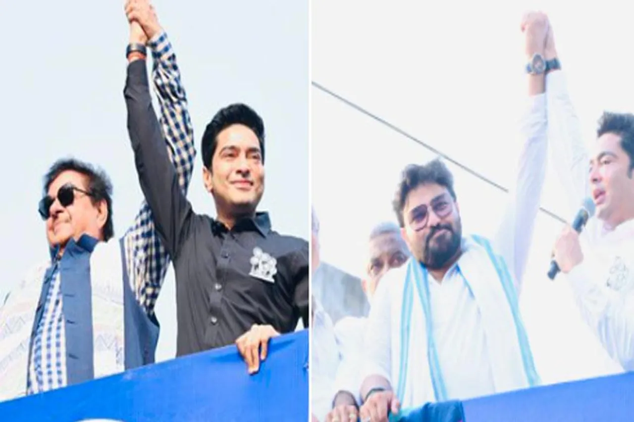 বাবুল, শত্রঘ্নকে নিয়ে উচ্ছ্বাসে মাতল তৃণমূল