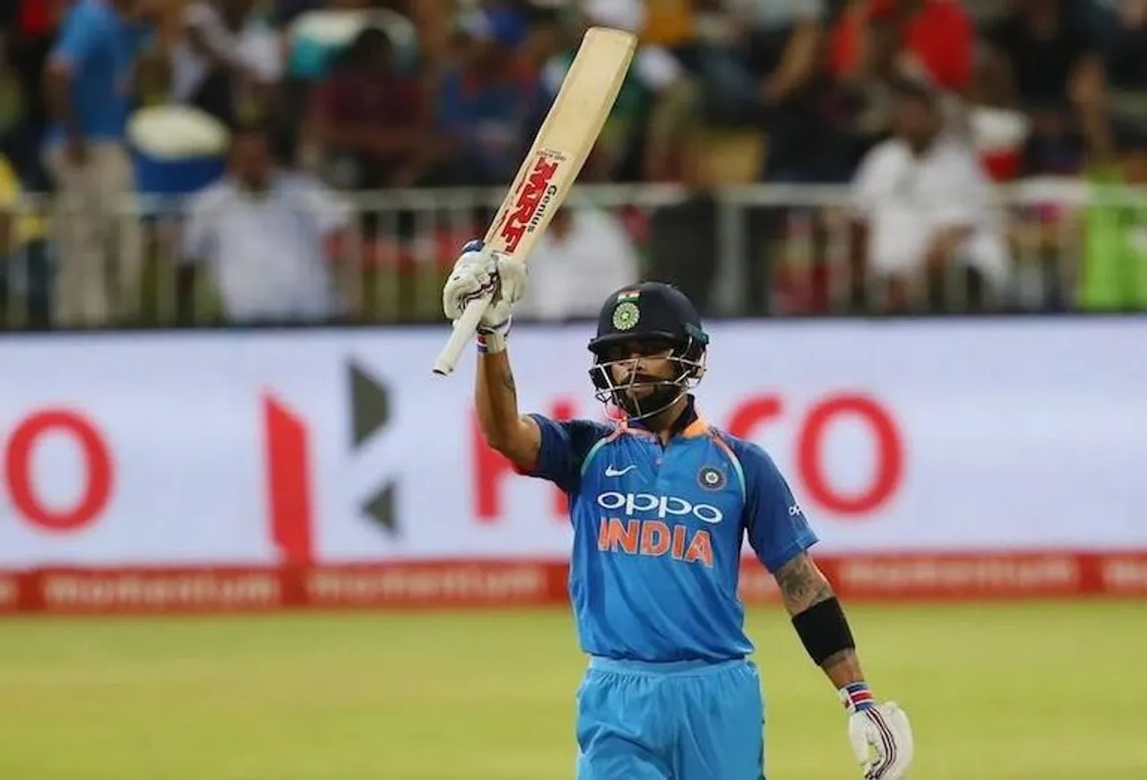 হাফ-সেঞ্চুরি কোহলির