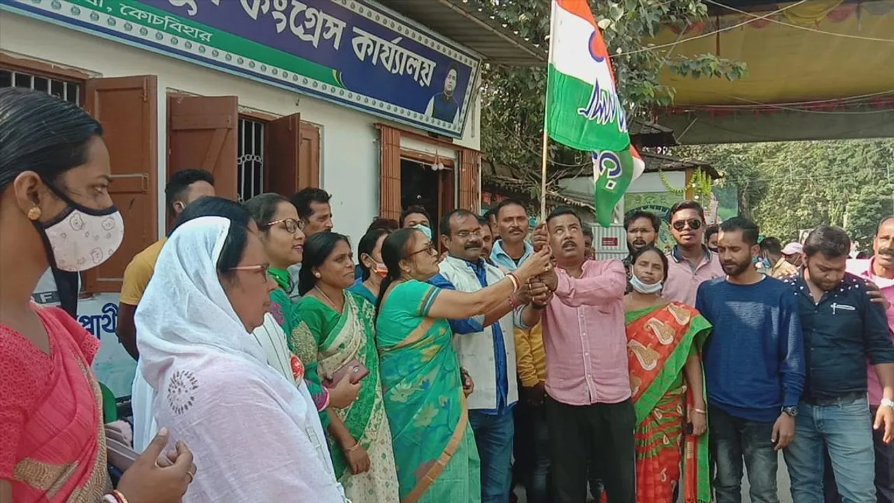 আবার তৃণমূলে যোগদান কোচবিহারে