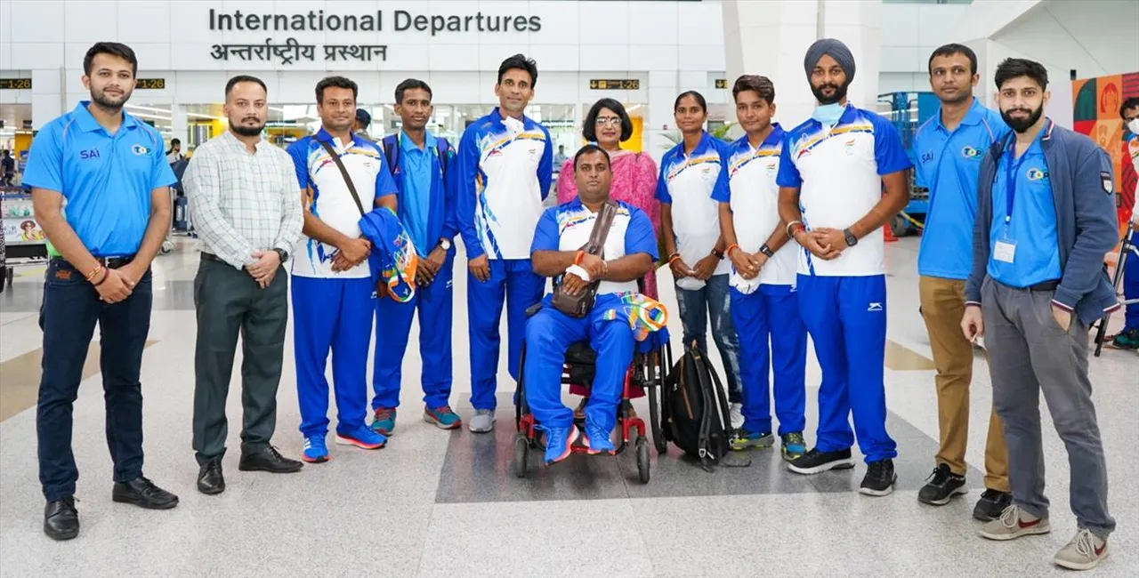 টোকিওর উদ্দেশ্যে রওনা দিলেন ভারতের প্যারা-তিরন্দাজেরা