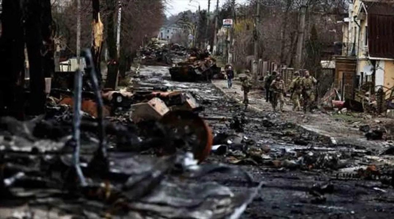 বুচা এখন যেন জলজ্যান্ত মৃত্যুপুরী