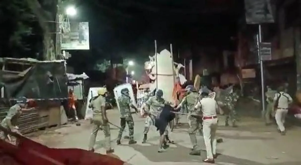 বাঁকুড়ায় রামনবমীর মিছিলকে ঘিরে ধুন্ধুমার