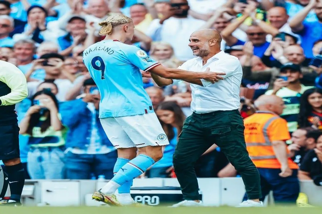 হালান্ডের হ্যাটট্রিকে দুরন্ত প্রত্যাবর্তন ম্যান সিটির