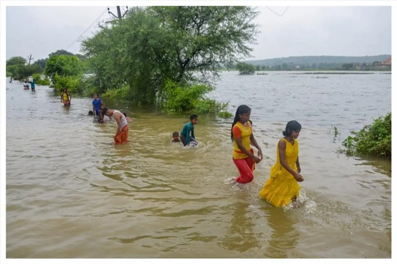ব্যাপক বন্যা উত্তরপ্রদেশে