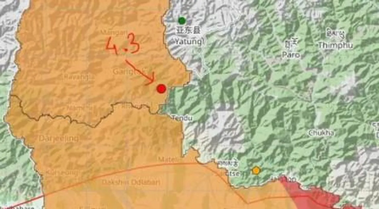 সিকিমে ভূমিকম্প, কম্পন অনুভূত হলো পশ্চিমবঙ্গের সমতলেও