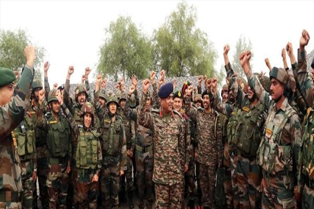 পুঞ্চ ও রাজৌরি সেক্টরে সেনাপ্রধান জেনারেল মনোজ পান্ডে