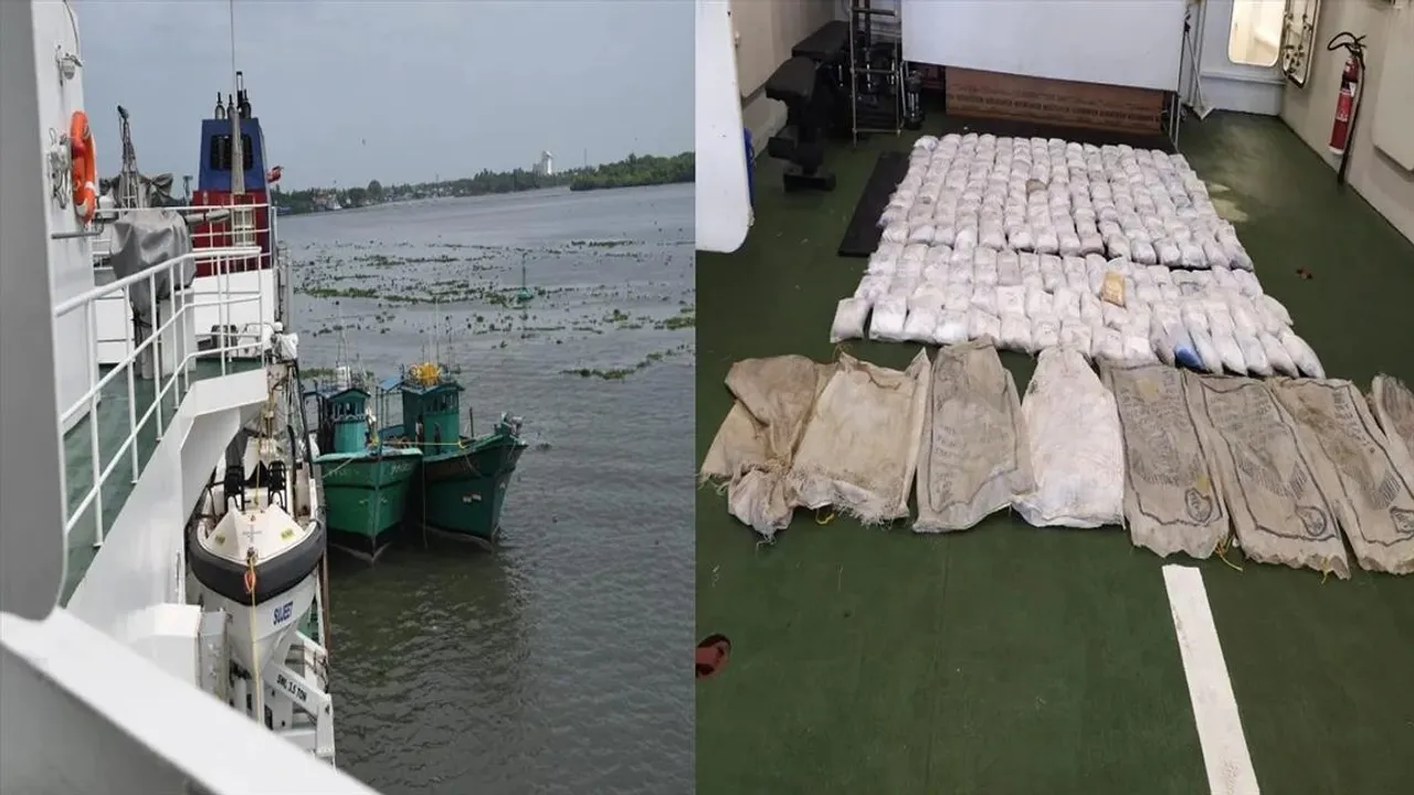 লাক্ষাদ্বীপের কাছে উদ্ধার দেড় হাজার কোটি টাকারও বেশি মূল্যের হেরোইন