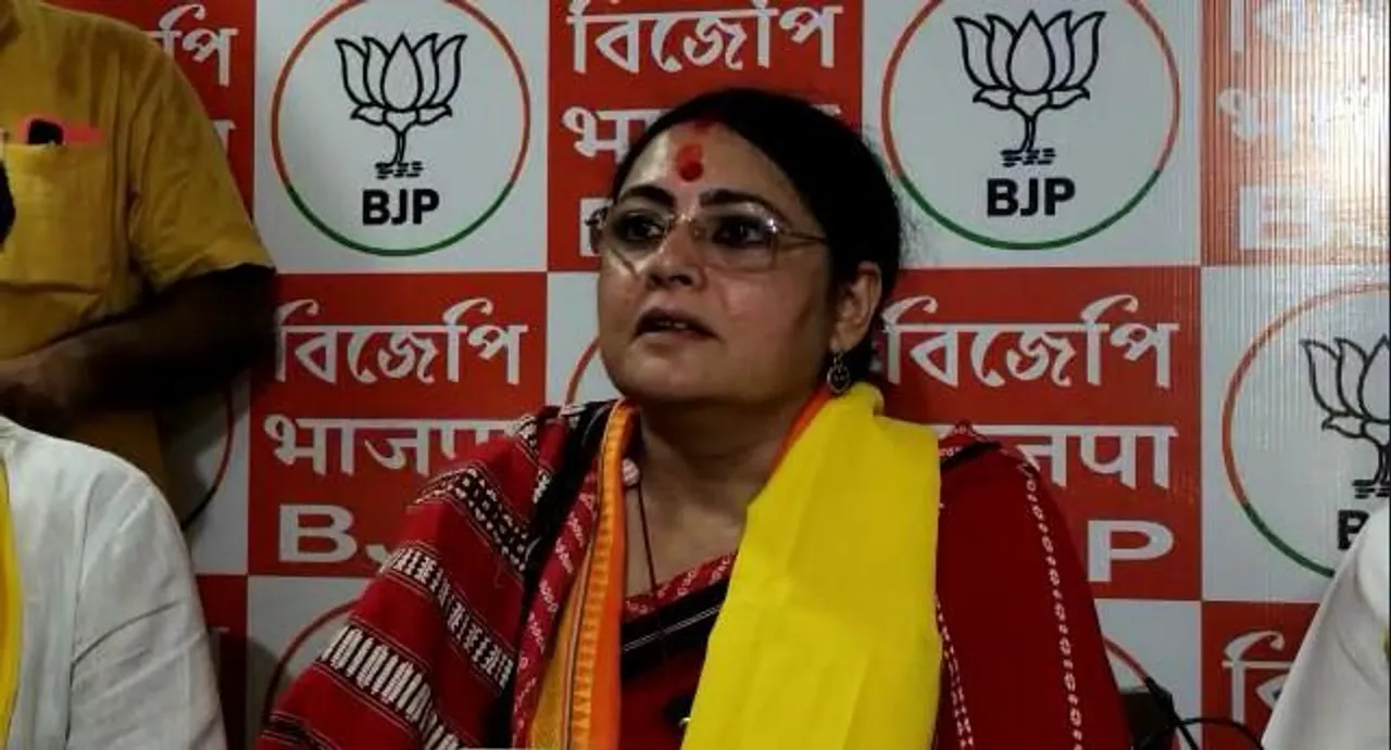 সাংবাদিক বৈঠক করলেন বিজেপি প্রার্থী অগ্নিমিত্রা পাল