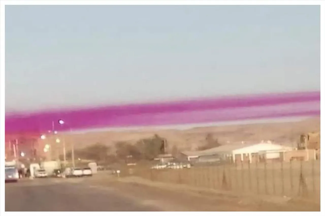 রহস্যময় মেঘ চিলির আকাশে