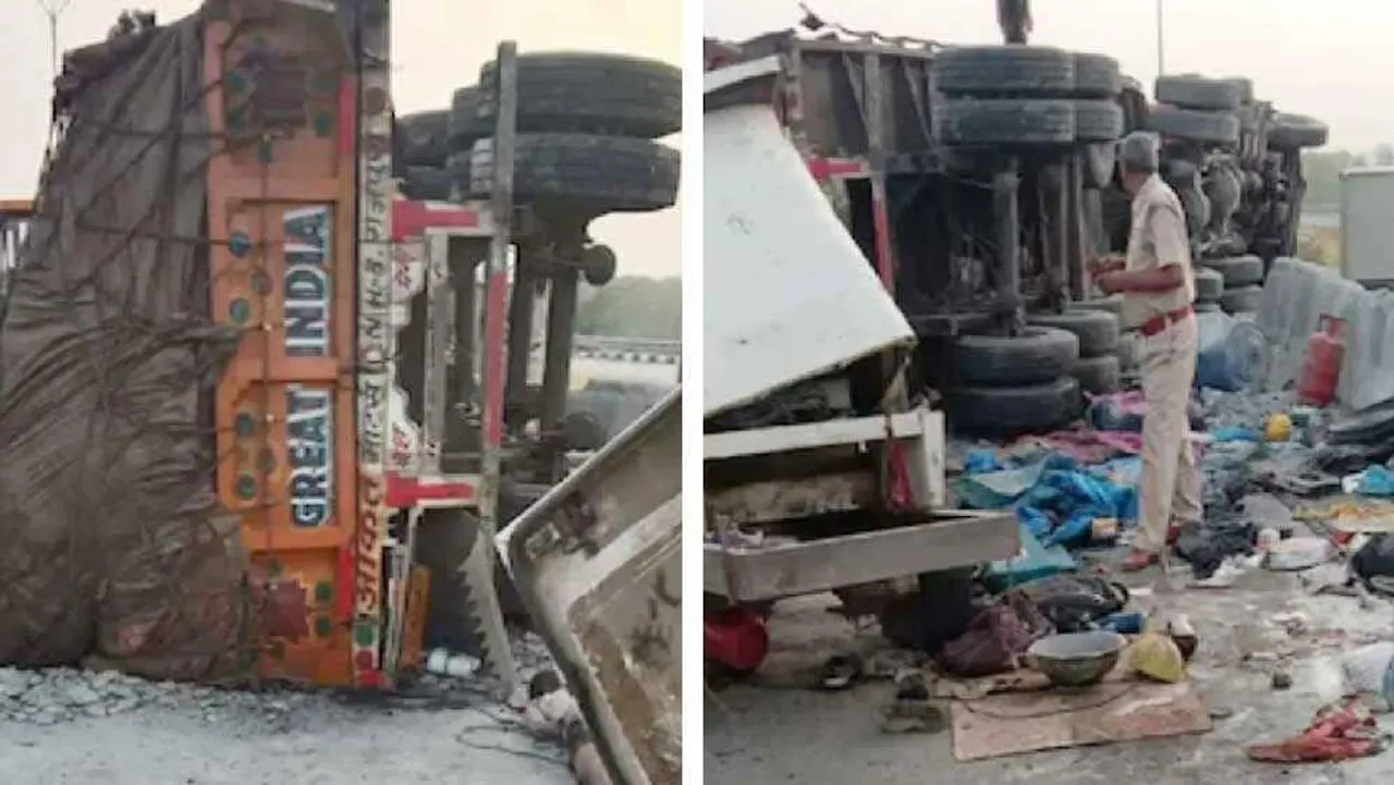 হরিয়ানায় রাস্তার ধারে ঘুমন্ত শ্রমিকদের পিষে দিল বেপরোয়া ট্রাক, মৃত ৩, আহত ১২