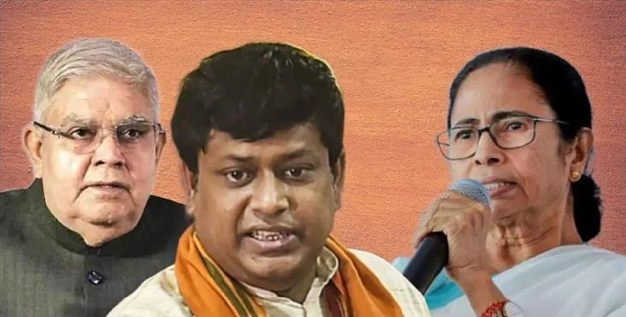 রাজ্যপালকে ব্লক করা নিয়ে মমতাকে খোঁচা সুকান্তর