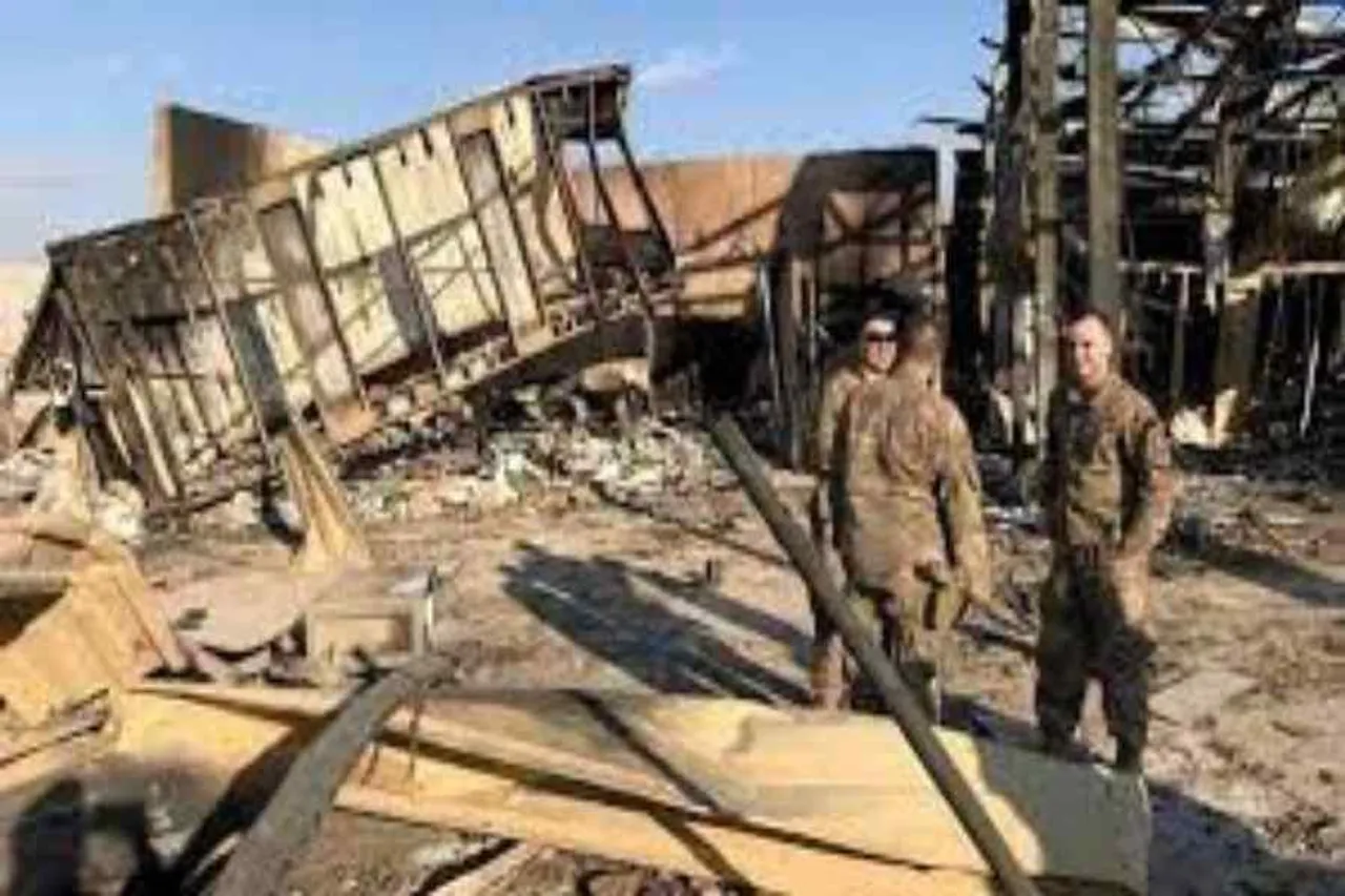 ইরানের মিসাইল হামলা ইরাকে, হামলার ফলে আহতের ভিডিও ভাইরাল