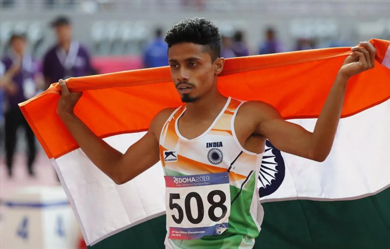 পুরুষদের ৪০০ মিটার হার্ডলের সেমিফাইনালে উঠতে ব্যর্থ হলেন ভারতের জাবির পাল্লিয়ালি