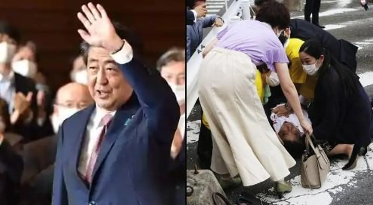 শটগানের গুলিতে জখম জাপানের প্রাক্তন প্রধানমন্ত্রী