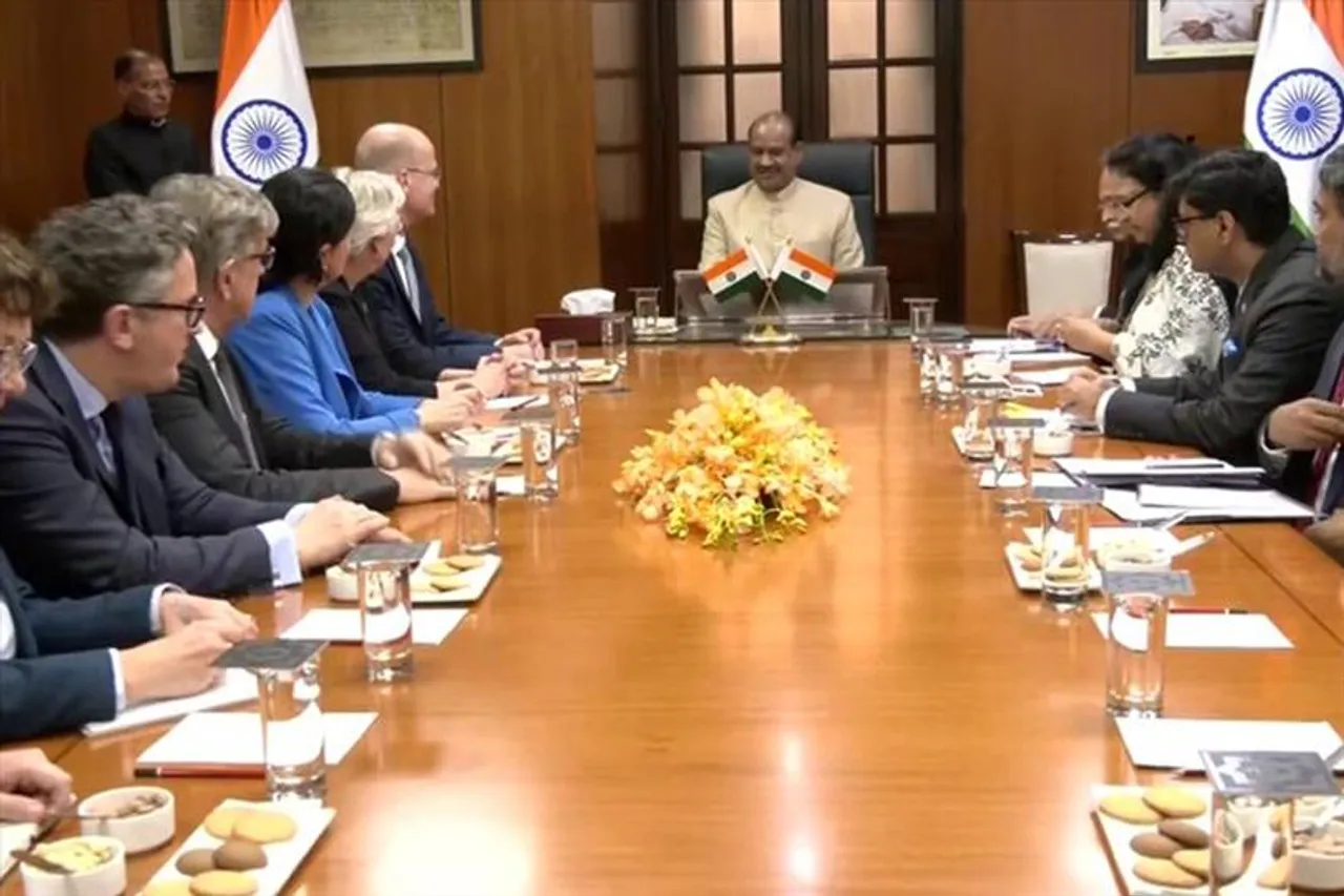 ওম বিড়লার সঙ্গে সাক্ষাৎ করলেন জার্মান-ভারতীয় পার্লামেন্টারি গ্রুপের প্রতিনিধিদল