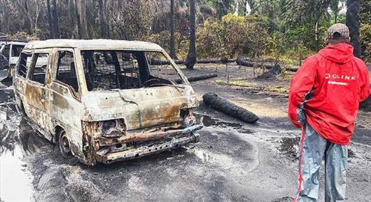বেআইনি তেল শোধনাগারে বিস্ফোরণ, মৃত অন্তত ১০৮