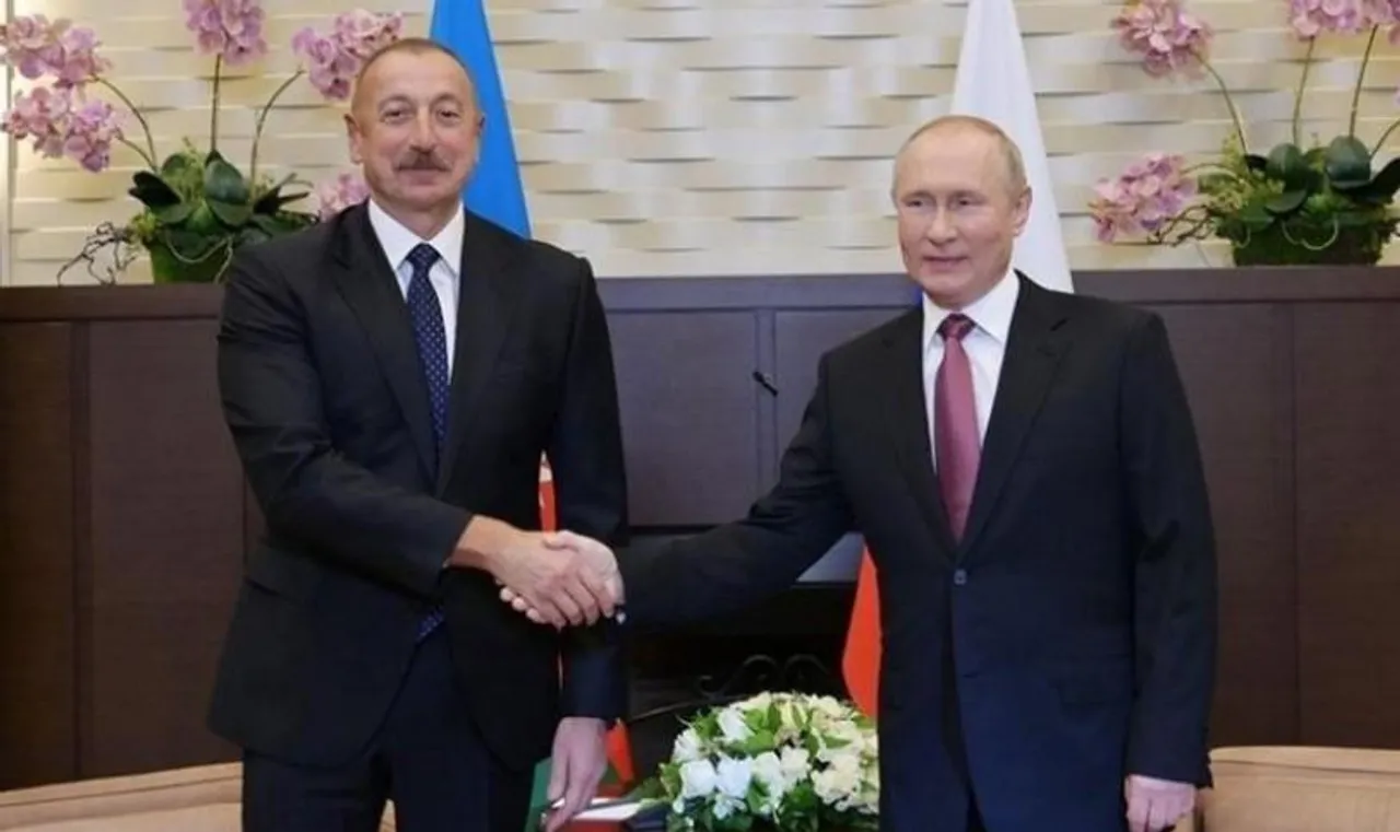 আজেরি প্রেসিডেন্টের সঙ্গে আলোচনা পুতিনের