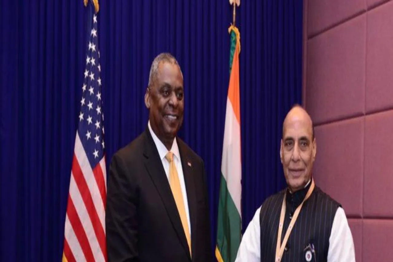 মার্কিন প্রতিরক্ষা সচিবের সঙ্গে সাক্ষাৎ করলেন রাজনাথ সিং