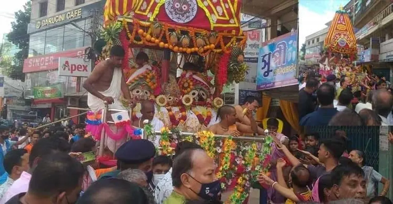 বাংলাদেশে পালিত হচ্ছে উল্টো রথযাত্রা