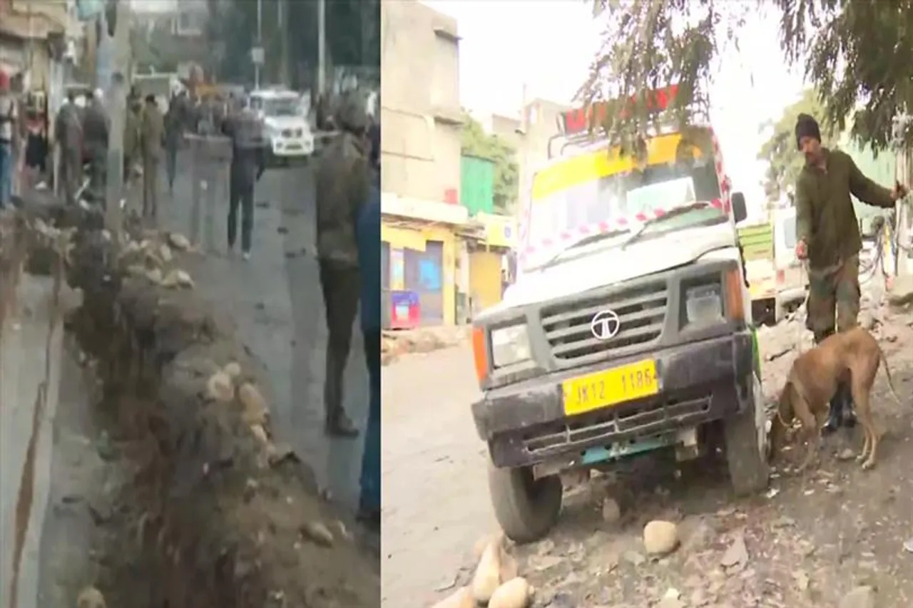 জম্মুতে বিস্ফোরণের ভিডিও প্রকাশ্যে