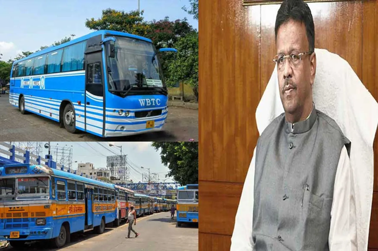 আগামীকাল থেকে কলকাতায় চলবে ৮০০টি বাস, ঘোষণা পরিবহণ মন্ত্রীর