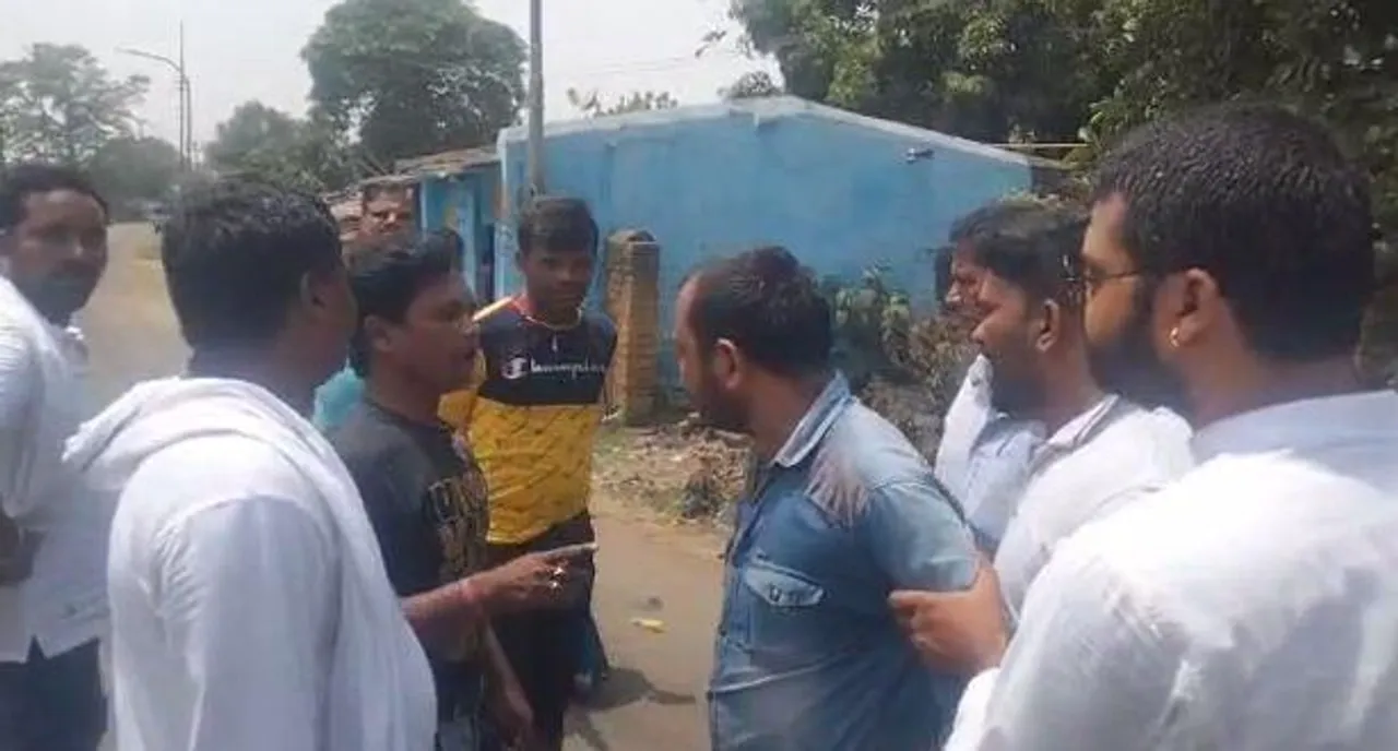 তৃণমূল বিজেপি বচসা