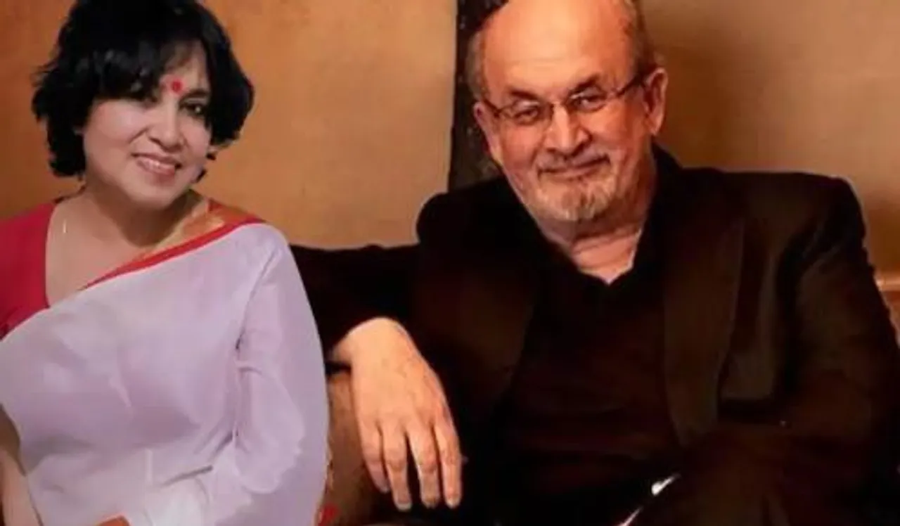 সলমন রুশদির উপর হামলা হতেই বড় আশঙ্কা জানিয়ে টুইট তসলিমার