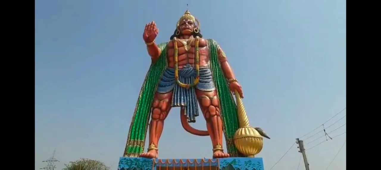 রঘুনাথপুরে প্রতিষ্ঠিত হল ৭১ ফুটের বাজরাংবালি