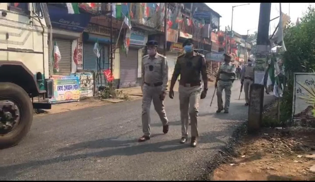 চলছে রুটমার্চ