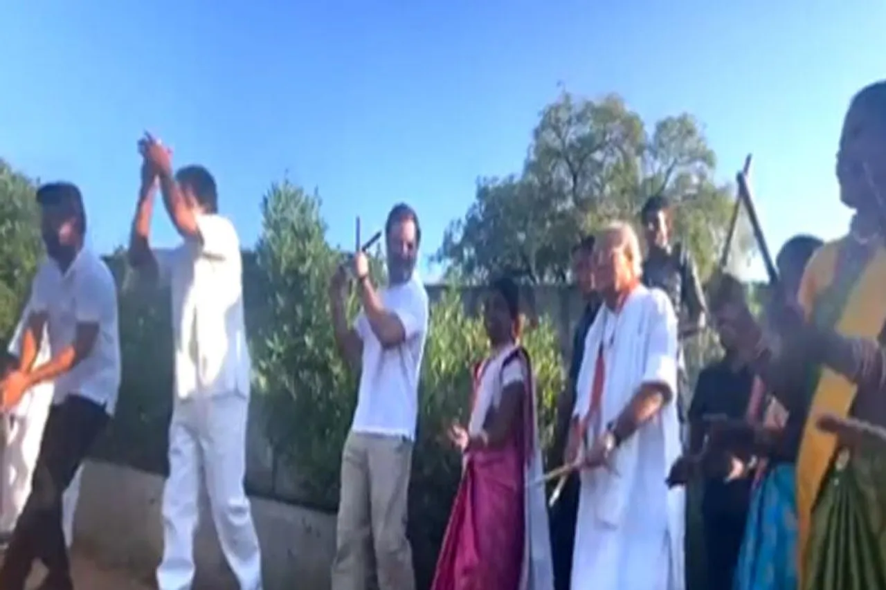 রাহুল গান্ধীর নাচের ভিডিও ভাইরাল