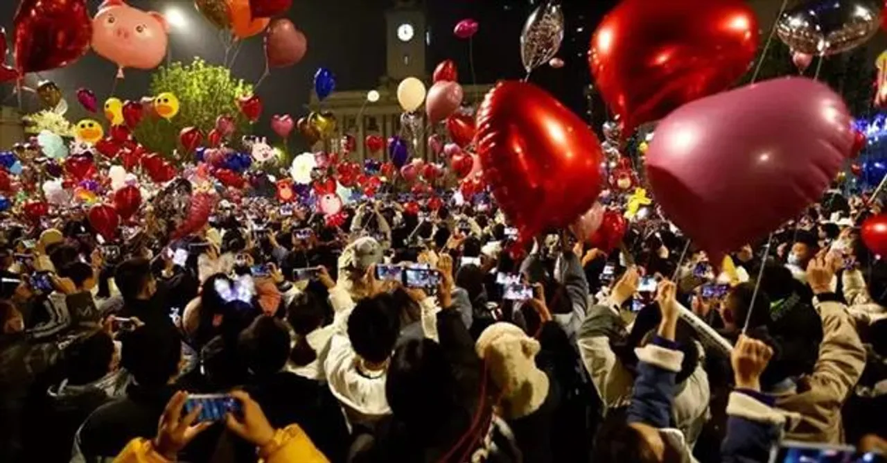 করোনা আবহে উহানে পালিত  হচ্ছে নিউ ইয়ার