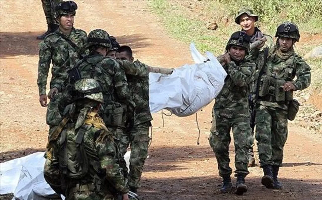 কলম্বিয়ায় সংঘর্ষ, কমপক্ষে ১১ জন নিহত