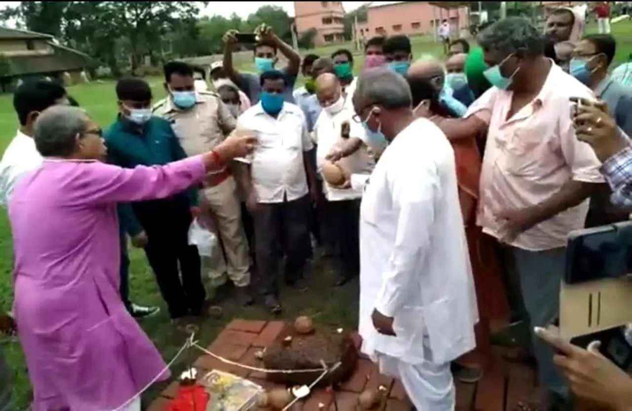 ফায়ার ব্রিগেড স্টেশনের শিলান্যাস করল তৃণমূল