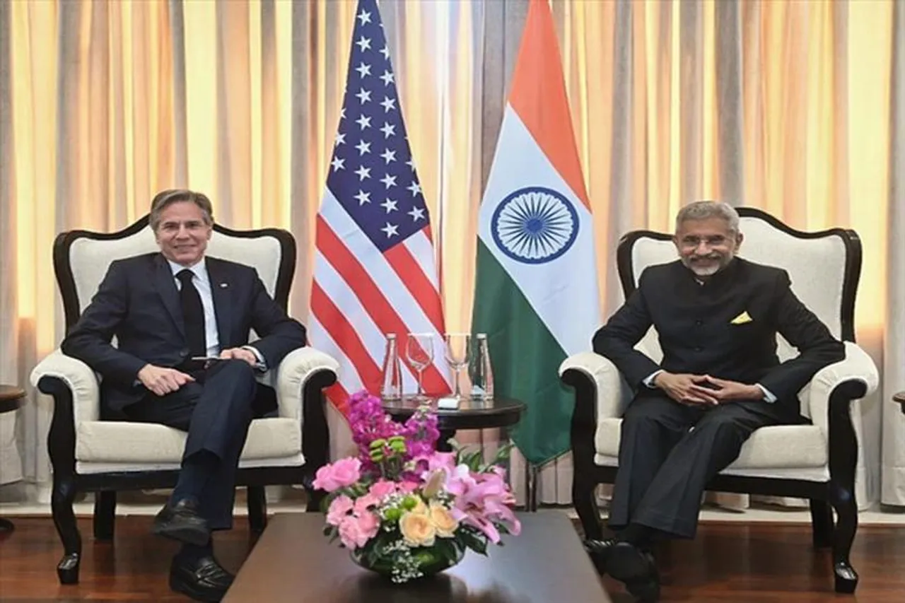 জয়শঙ্করের সঙ্গে বৈঠকে মার্কিন পররাষ্ট্রমন্ত্রী