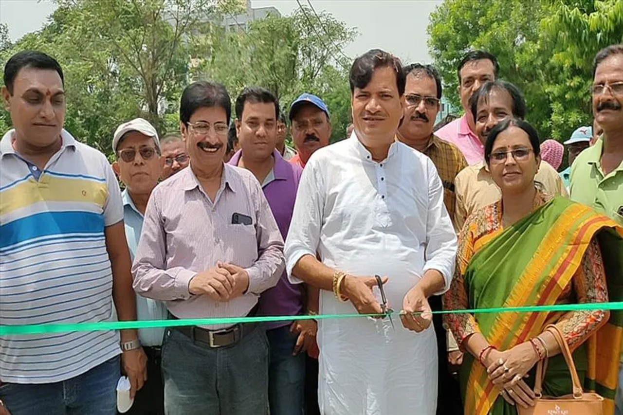 একগুচ্ছ সাবমার্সেল এবং রাস্তার কাজের শিলান্যাস করলেন মেয়র বিধান উপাধ্যায়