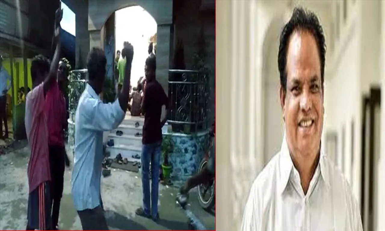 সাংসদের বাড়ির সামনে রাতভর চললো নাচ, গান