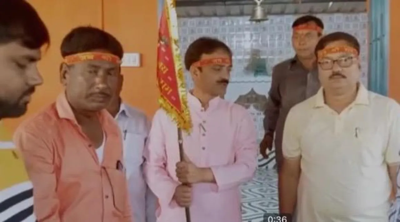 হনুমান মন্দিরের প্রতিষ্ঠা অন্ডালে